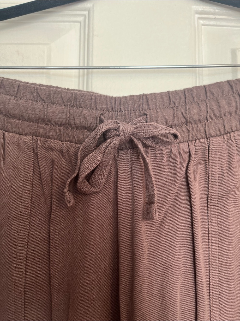NWT Splendid Women’s Brown Elastic Drawstring Joggers - Picture 3 of 10